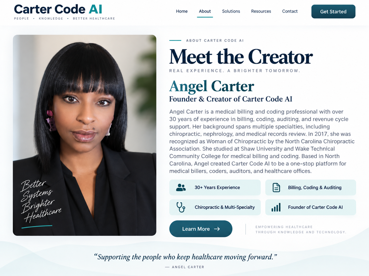 Angel Carter founder spotlight